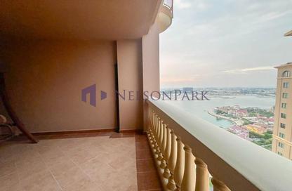 Apartment - 1 Bedroom - 2 Bathrooms for rent in East Porto Drive - Porto Arabia - The Pearl Island - Doha