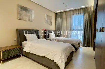 Apartment - 2 Bedrooms - 3 Bathrooms for rent in Savoy Residences - Fox Hills - Fox Hills - Lusail