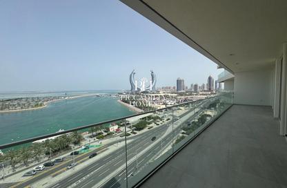 Apartment - 2 Bedrooms - 3 Bathrooms for rent in Lusail Residence - Marina District - Lusail