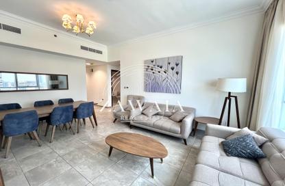 Apartment - 2 Bedrooms - 2 Bathrooms for rent in Lusail Marina Heights - Marina District - Lusail