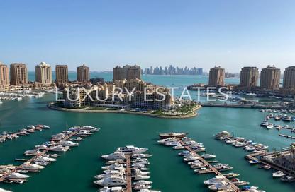 Apartment - 2 Bedrooms - 3 Bathrooms for sale in West Porto Drive - Porto Arabia - The Pearl Island - Doha Apartment - 2 Bedrooms - 3 Bathrooms for sale in West Porto Drive - Porto Arabia - The Pearl Island - Doha