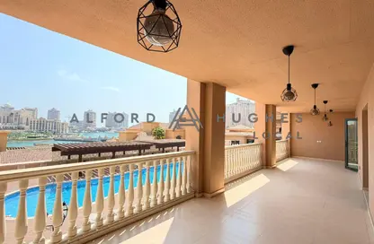 شقة - 2 غرف نوم - 3 حمامات للايجار في أبراج الصبان - بورتو أرابيا - جزيرة اللؤلؤة - الدوحة