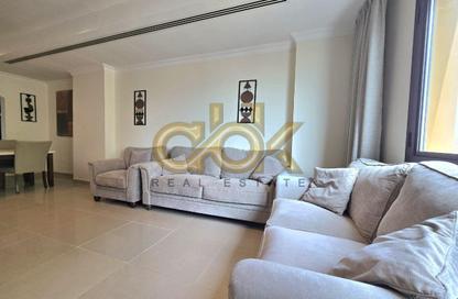 Apartment - 1 Bedroom - 2 Bathrooms for rent in East Porto Drive - Porto Arabia - The Pearl Island - Doha