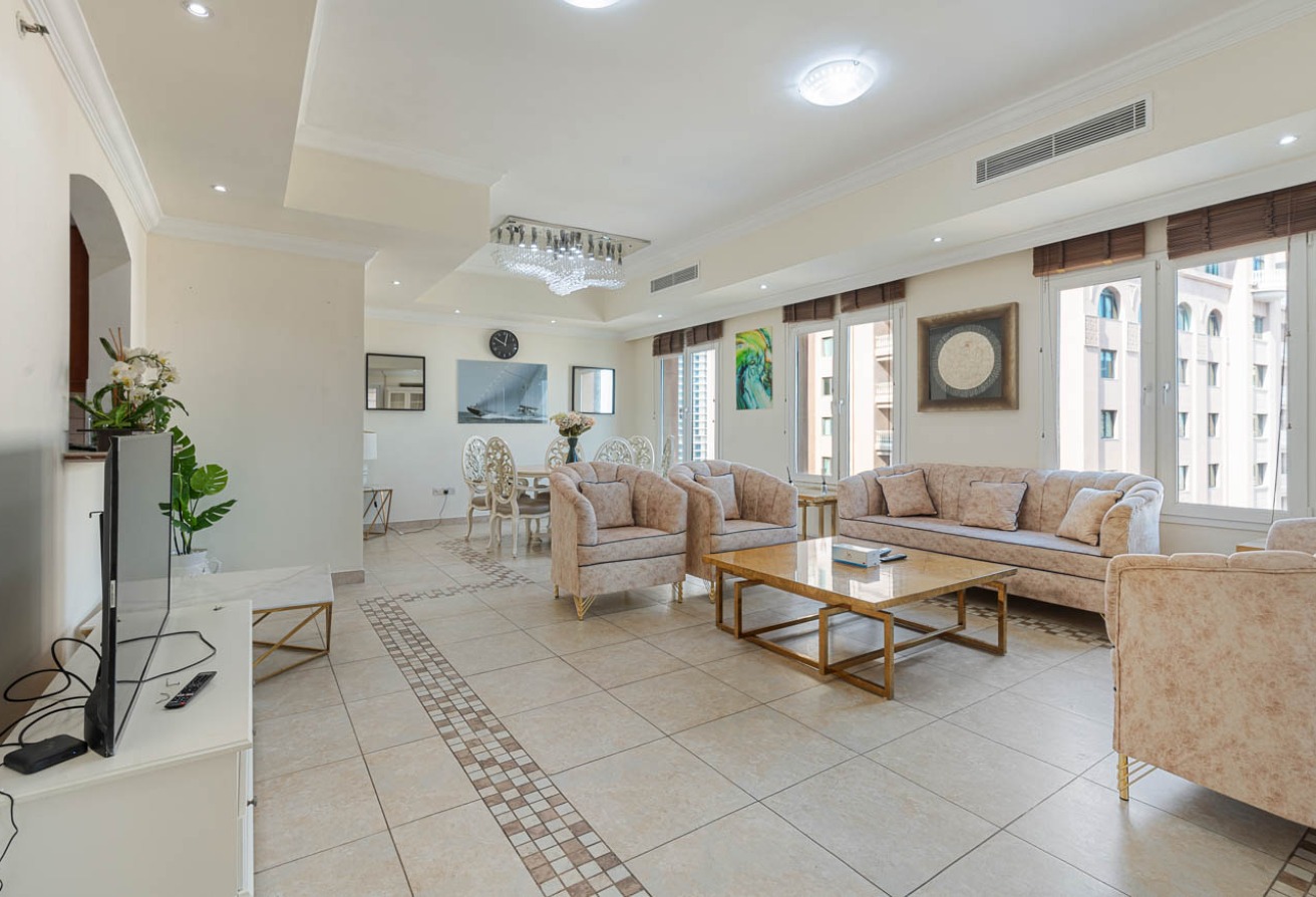 Marina View | Furnished 3BR+Maid | 2 Large Balcony