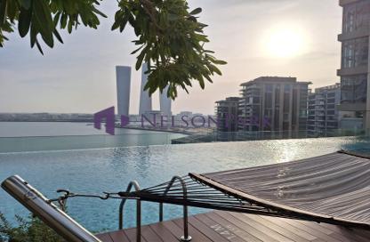 Apartment - 1 Bedroom - 2 Bathrooms for rent in Seef Lusail Tower 1 - Seef Lusail - Lusail City - Lusail