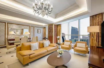 شقة - 2 غرف نوم - 2 حمامات للايجار في برج وست باي - الخليج الجنوبي - الخليج الغربي - الدوحة