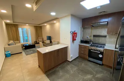 Apartment - 2 Bedrooms - 3 Bathrooms for rent in Rivan Building - Al Erkyah City - Lusail