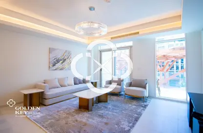 Apartment - 1 Bedroom - 2 Bathrooms for rent in Crystal Residence - Gewan Island - The Pearl Island - Doha