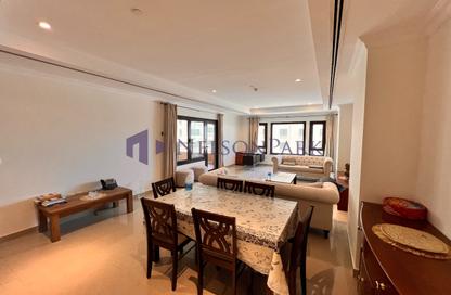Apartment - 1 Bedroom - 2 Bathrooms for rent in Tower 28 - Porto Arabia - The Pearl Island - Doha