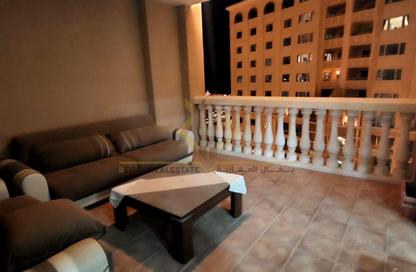 Apartment - 1 Bedroom - 3 Bathrooms for rent in East Porto Drive - Porto Arabia - The Pearl Island - Doha Apartment - 1 Bedroom - 3 Bathrooms for rent in East Porto Drive - Porto Arabia - The Pearl Island - Doha