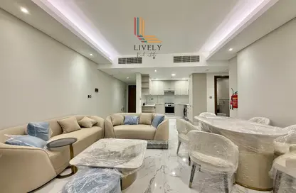 Apartment - 2 Bedrooms - 3 Bathrooms for rent in Lusail Marina Heights - Marina District - Lusail