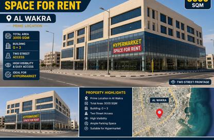 Retail - Studio - 7+ Bathrooms for rent in Al Wakra - Al Wakra - Al Wakrah - Al Wakra