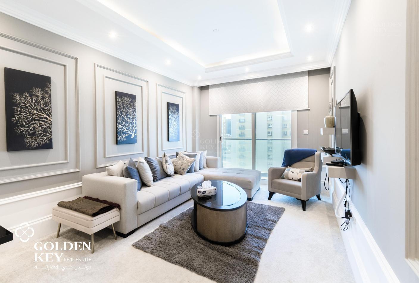 شقة  غرفتين نوم فاخرة  للبيع | موقع  إستراتيجي رائع