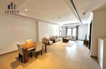 Apartment - 1 Bedroom - 2 Bathrooms for rent in East Porto Drive - Porto Arabia - The Pearl Island - Doha Apartment - 1 Bedroom - 2 Bathrooms for rent in East Porto Drive - Porto Arabia - The Pearl Island - Doha