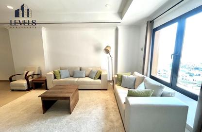 Apartment - 1 Bedroom - 2 Bathrooms for rent in East Porto Drive - Porto Arabia - The Pearl Island - Doha