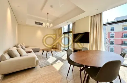 شقة - 2 غرف نوم - 2 حمامات للايجار في شقق جاردينو - جزيرة اللؤلؤة - الدوحة