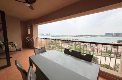Apartment - 2 Bedrooms - 3 Bathrooms for rent in East Porto Drive - Porto Arabia - The Pearl Island - Doha