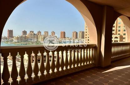 Apartment - 1 Bedroom - 2 Bathrooms for rent in East Porto Drive - Porto Arabia - The Pearl Island - Doha