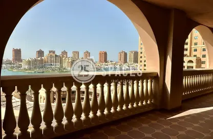 Apartment - 1 Bedroom - 2 Bathrooms for rent in East Porto Drive - Porto Arabia - The Pearl Island - Doha