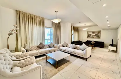 شقة - 3 غرف نوم - 4 حمامات للايجار في برج وست باي - الخليج الجنوبي - الخليج الغربي - الدوحة