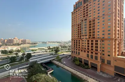 Apartment - 1 Bedroom - 2 Bathrooms for rent in West Porto Drive - Porto Arabia - The Pearl Island - Doha Apartment - 1 Bedroom - 2 Bathrooms for rent in West Porto Drive - Porto Arabia - The Pearl Island - Doha