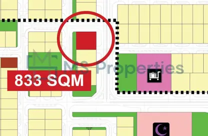 Land - Studio for sale in Huzoom Villas - Lusail City - Lusail