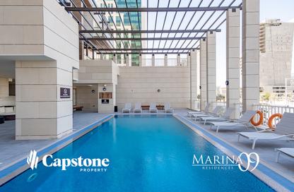 Apartment - 1 Bedroom - 2 Bathrooms for rent in Marina Residences 195 - Marina District - Lusail