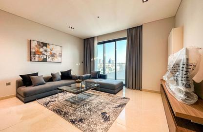 Apartment - 2 Bedrooms - 3 Bathrooms for rent in Lusail Marina Heights - Marina District - Lusail
