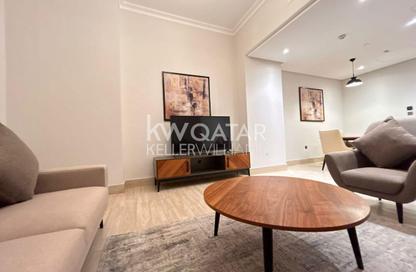 Apartment - 2 Bedrooms - 3 Bathrooms for rent in Lusail Marina Heights - Marina District - Lusail
