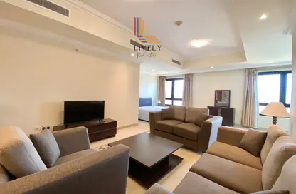 Apartment - Studio - 1 Bathroom for rent in West Porto Drive - Porto Arabia - The Pearl Island - Doha