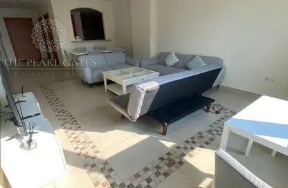 Apartment - 1 Bedroom - 2 Bathrooms for rent in East Porto Drive - Porto Arabia - The Pearl Island - Doha