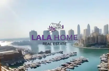 شقة - 2 غرف نوم - 2 حمامات للايجار في وان بورتو ارابيا - بورتو أرابيا - جزيرة اللؤلؤة - الدوحة