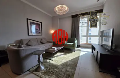 Apartment - 1 Bedroom - 2 Bathrooms for rent in Viva West - Viva Bahriyah - The Pearl Island - Doha Apartment - 1 Bedroom - 2 Bathrooms for rent in Viva West - Viva Bahriyah - The Pearl Island - Doha