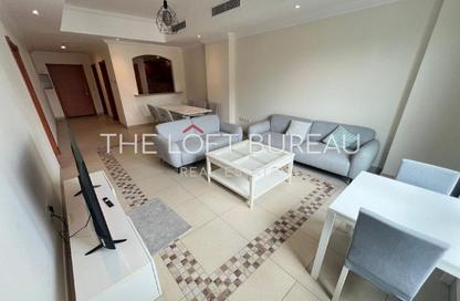 Apartment - 1 Bedroom - 2 Bathrooms for rent in East Porto Drive - Porto Arabia - The Pearl Island - Doha