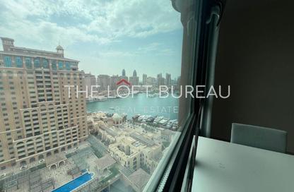 Apartment - 1 Bedroom - 2 Bathrooms for rent in East Porto Drive - Porto Arabia - The Pearl Island - Doha