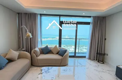 Apartment - 1 Bedroom - 2 Bathrooms for rent in Marina District - Lusail