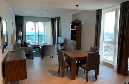 Apartment - 1 Bedroom - 2 Bathrooms for rent in Tower 14 - Viva Bahriyah - The Pearl Island - Doha