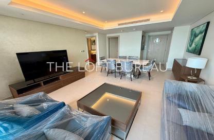 Apartment - 2 Bedrooms - 4 Bathrooms for rent in Abraj Bay - Abraj Quartiers - The Pearl Island - Doha