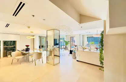 Townhouse - 4 Bedrooms - 4 Bathrooms for rent in Hilton Doha The Pearl Residences - Abraj Quartiers - The Pearl Island - Doha