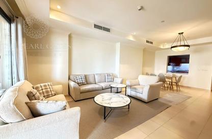 Apartment - 1 Bedroom - 2 Bathrooms for rent in East Porto Drive - Porto Arabia - The Pearl Island - Doha