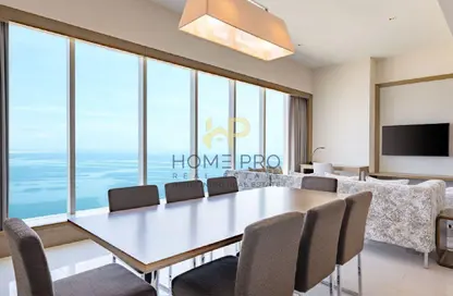 Hotel Apartments - 3 Bedrooms - 3 Bathrooms for rent in Diplomatic Street - West Bay - Doha