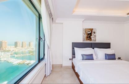Apartment - 2 - 3 for rent in One Porto Arabia - Porto Arabia - The Pearl Island - Doha Apartment - 2 - 3 for rent in One Porto Arabia - Porto Arabia - The Pearl Island - Doha
