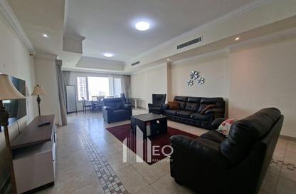 Apartment - 1 Bedroom - 2 Bathrooms for rent in East Porto Drive - Porto Arabia - The Pearl Island - Doha