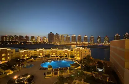 Apartment - 2 Bedrooms - 3 Bathrooms for rent in Viva West - Viva Bahriyah - The Pearl Island - Doha