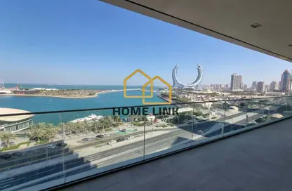 Apartment - 2 Bedrooms - 3 Bathrooms for rent in Marina Residences 195 - Marina District - Lusail