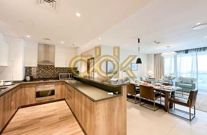 Apartment - 2 - 3 for rent in Lusail Residence - Marina District - Lusail