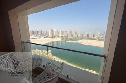 Apartment - Studio - 1 for sale in Al Mutahidah Tower - Viva Bahriyah - The Pearl Island - Doha