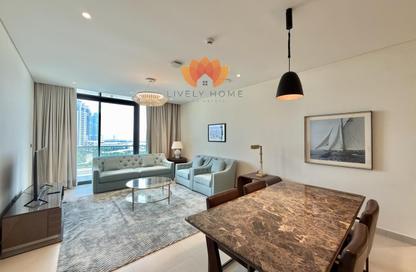Apartment - 2 - 4 for rent in Lusail Residence - Marina District - Lusail