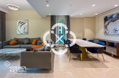 Apartment - 2 Bedrooms - 3 Bathrooms for rent in Viva Central - Viva Bahriyah - The Pearl Island - Doha
