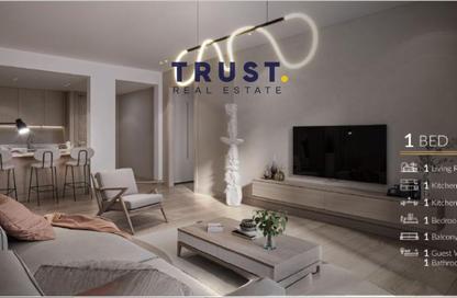 Apartment - 1 Bedroom - 2 Bathrooms for sale in Lusail Marina Heights - Marina District - Lusail